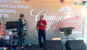 Azis Gagap Hadiri Kontes dan Pameran Bonsai, Dorong Ekonomi Kreatif di Tasikmalaya