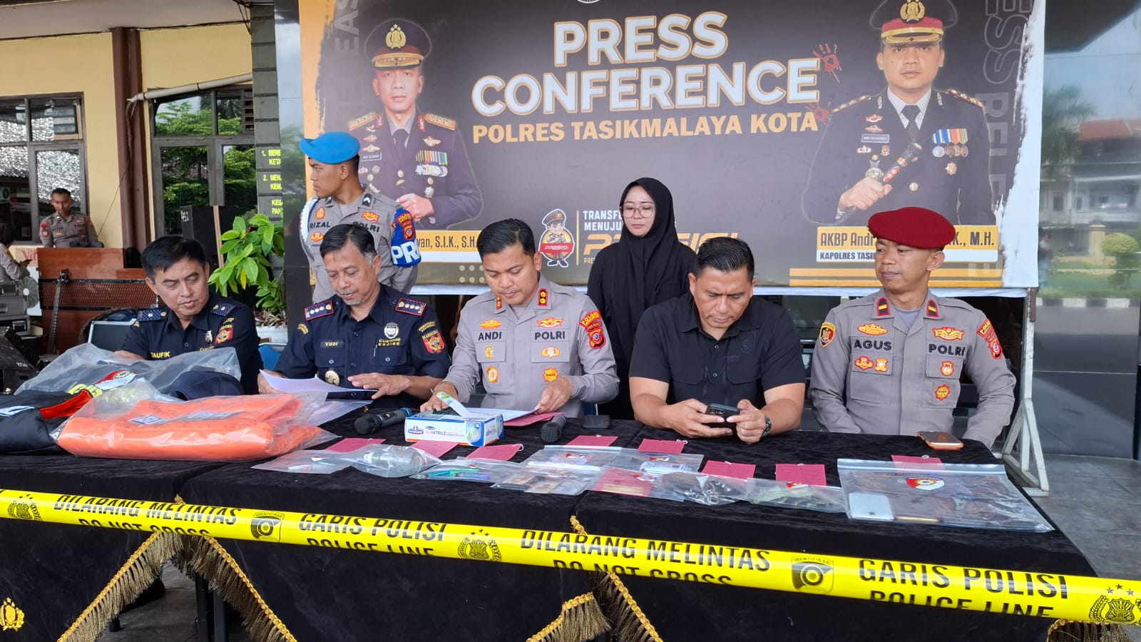 Polresta Tasikmalaya Bongkar Sindikat Bea Cukai Gadungan, Delapan Pelaku Ditangkap