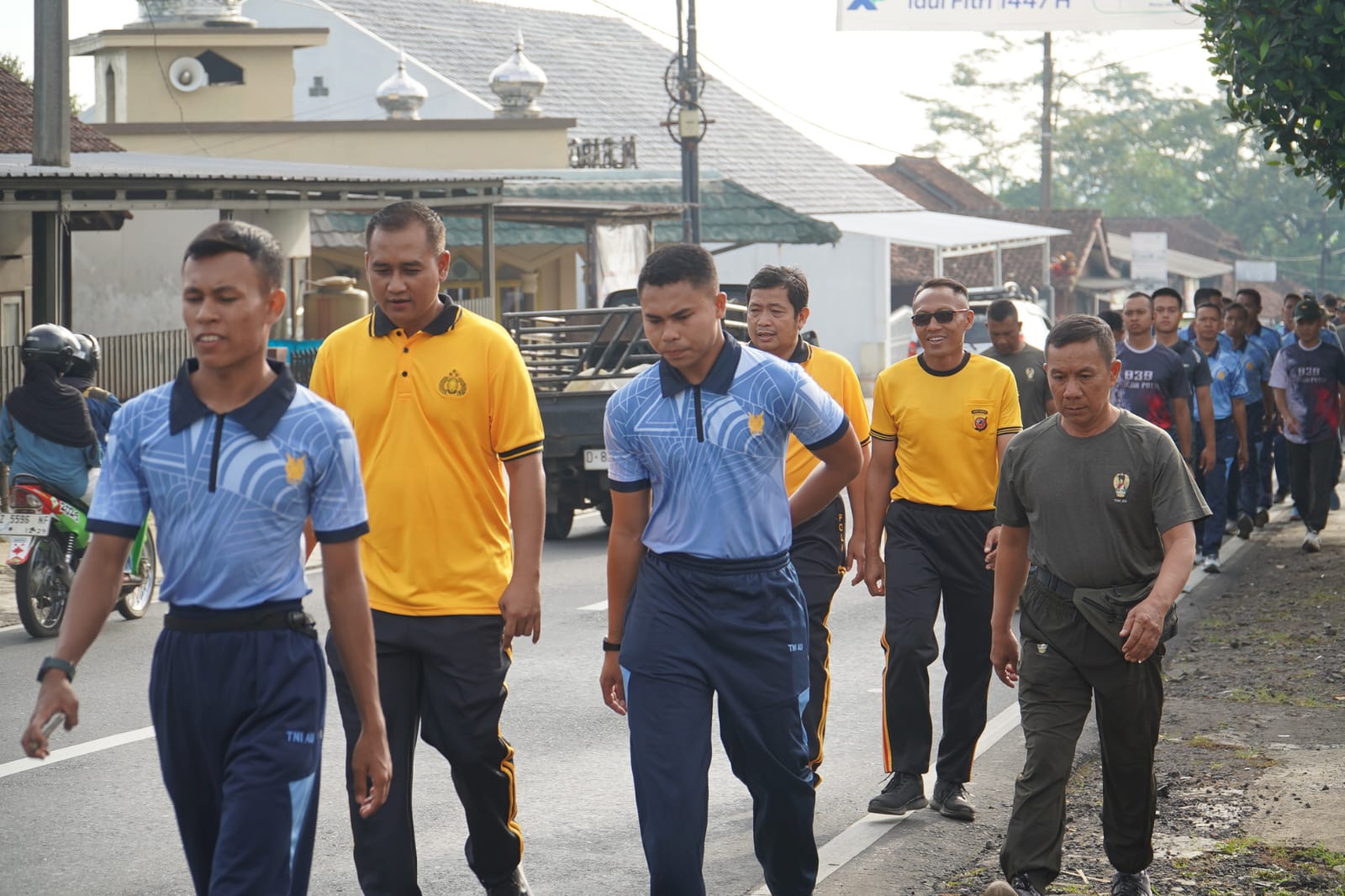 Sinergi TNI, Polri, dan Instansi Daerah di Hari K3 Sedunia di Tasikmalaya