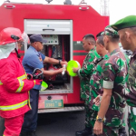 Tasikmalaya: Sirene Meraung di Makodim 0612, Prajurit Adu Nyali Jinakkan Api