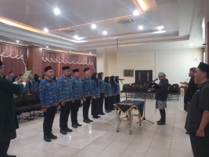 Pelantikan 36 ASN, Nilai BerAKHLAK ASN Ditekankan Bupati Tasikmalaya