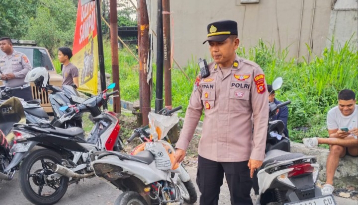 Razia Knalpot Brong, 13 Motor Diamankan Polisi