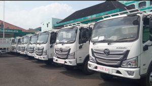 Puluhan Kendaraan KDMP Siap Didistribusikan ke Tasikmalaya