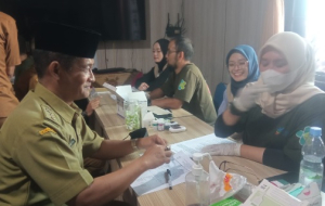 petugas BPBD Kabupaten Tasikmalaya terdeteksi mengalami kolesterol dan asam urat tinggi-lintasjabar