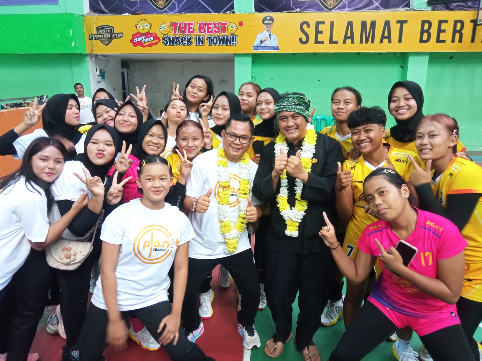 Dicky Chandra Buka Kejurkot Bola Voli Tasikmalaya 2026