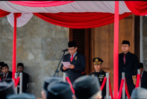 Ketua DPRD Pimpin Upacara Hari Lahir Pancasila di Pendopo Bupati Ciamis