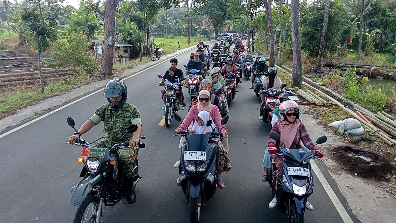 Pawai Tarhib Pamarican Meriah, Ribuan Warga Sambut 1 Muharam 1448 H