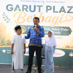 Pedagang Garut Plaza Santuni Duafa dan Yatim Sambut 1 Muharam