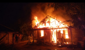 Rumah ODGJ di Rancah Ludes Terbakar, Kerugian ditaksir Capai Rp50 Juta