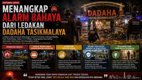 Alarm Bahaya Ledakan Dadaha Tasikmalaya