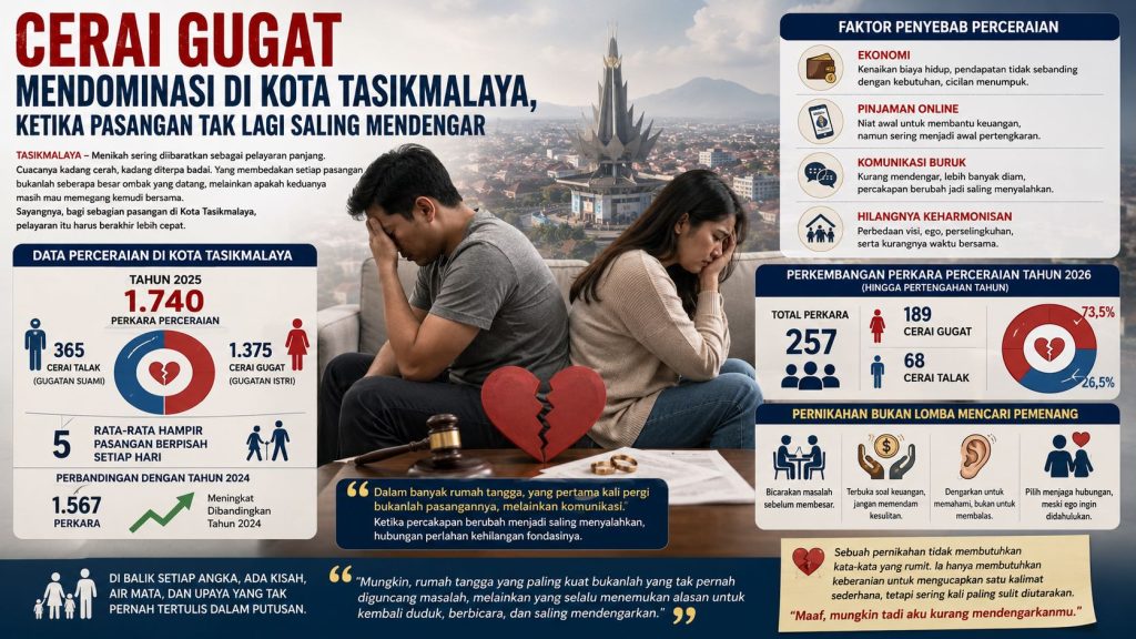 Fenomena Cerai Gugat Kota Tasikmalaya