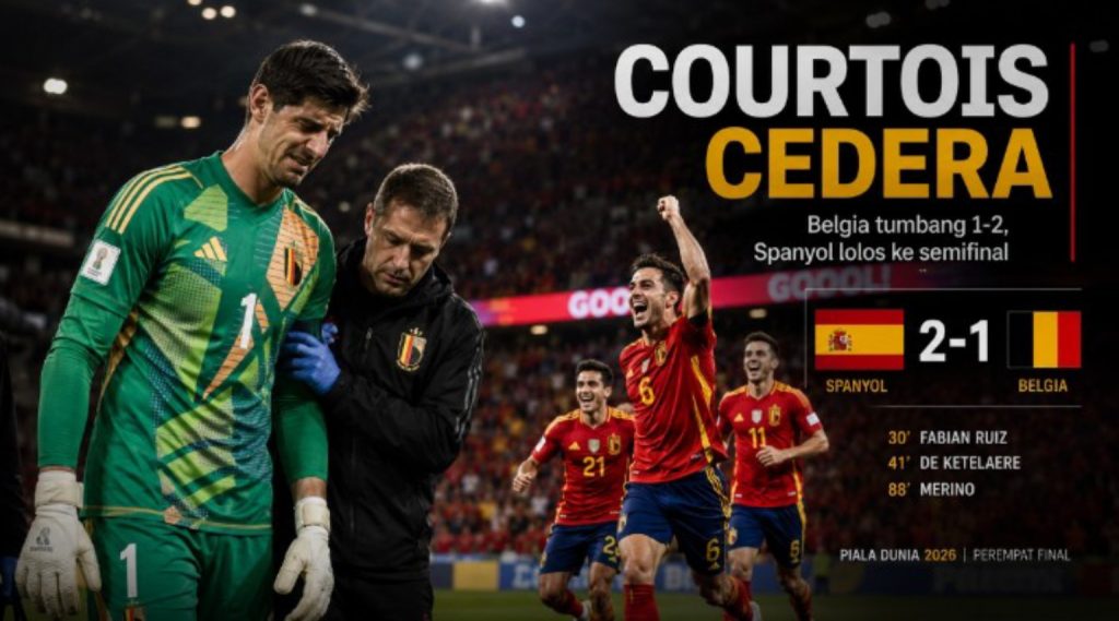 Hasil Spanyol vs Belgia