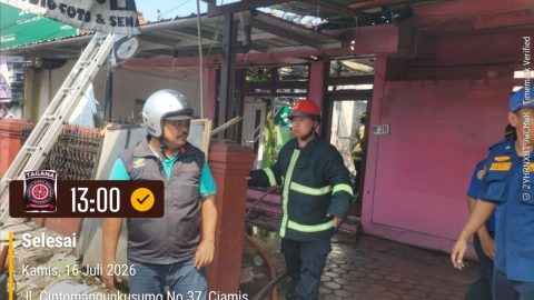Korban Kebakaran Pekuncen Ciamis