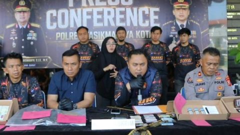 Komplotan Ganjal ATM Palembang dibekuk Polisi