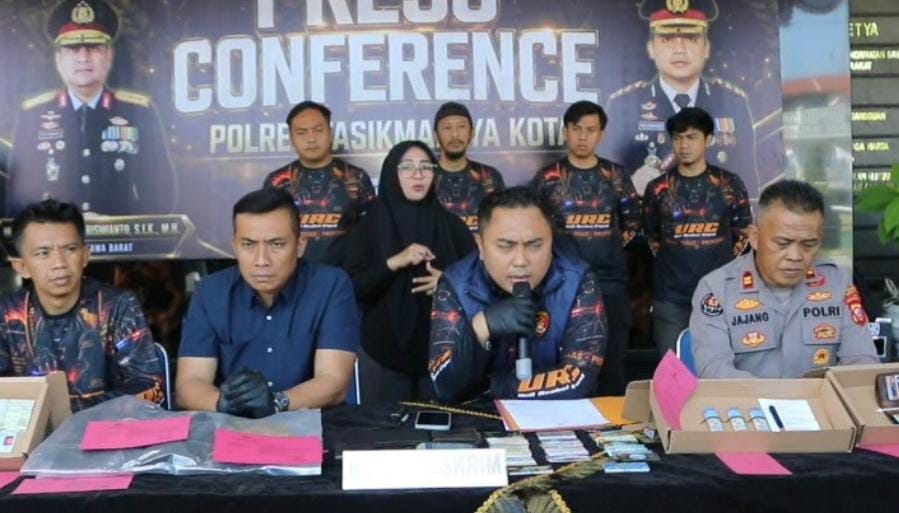 Komplotan Ganjal ATM Palembang dibekuk Polisi