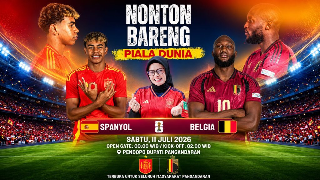 Nobar Piala Dunia 2026 Pangandaran