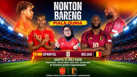 Nobar Piala Dunia 2026 Pangandaran