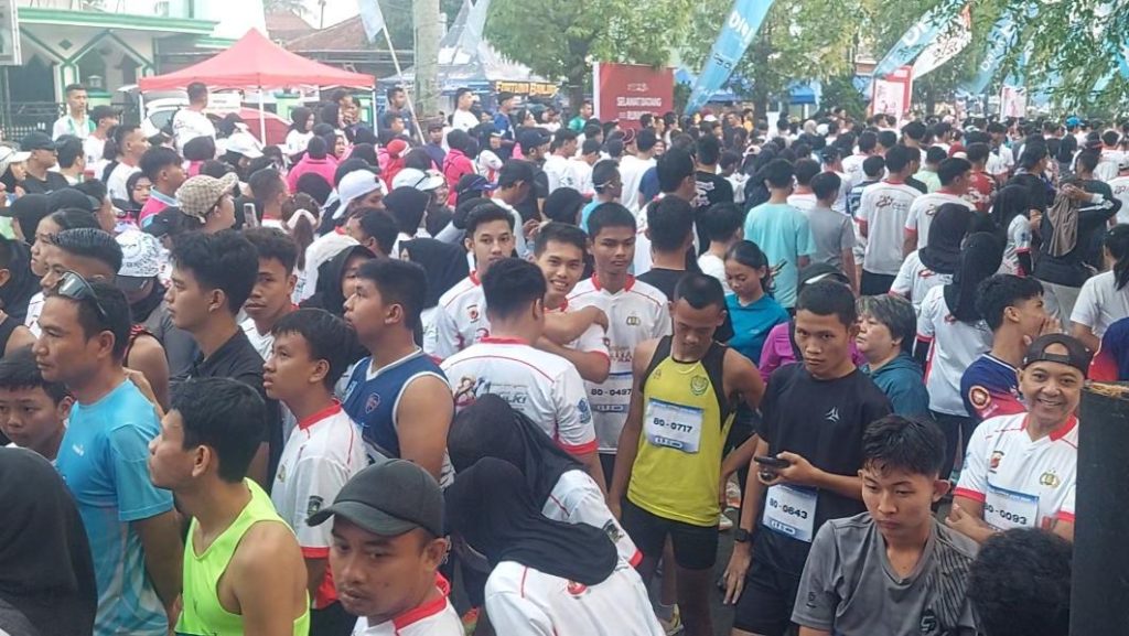 Ribuan Peserta ikuti Banjar Setia City Run