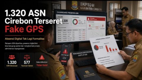 manipulasi absensi digital ASN